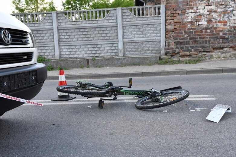 Wypadek z udziałem nastoletniego rowerzysty na Rawce 