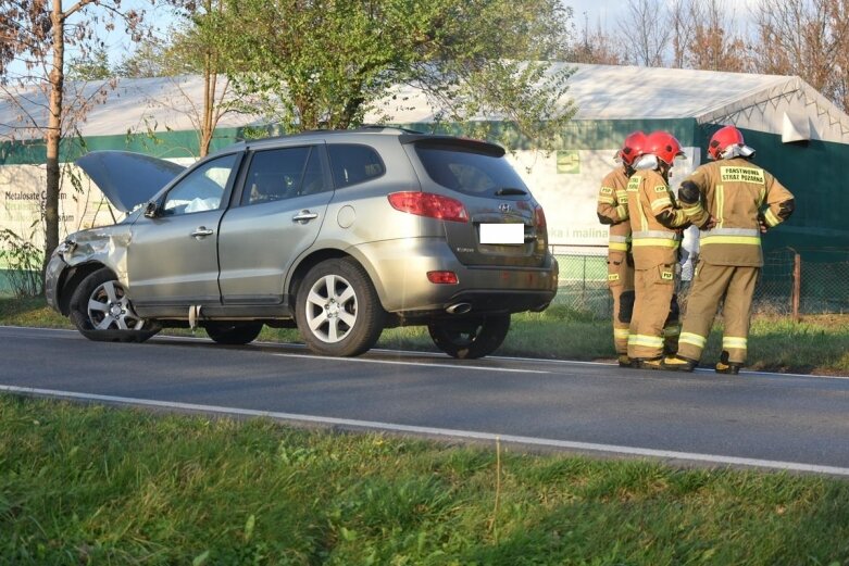  Zjechała na przeciwny pas ruchu 