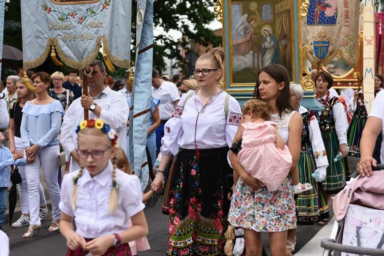  Boże Ciało 2019. Procesja do czterech ołtarzy w Rawie Mazowieckiej  
