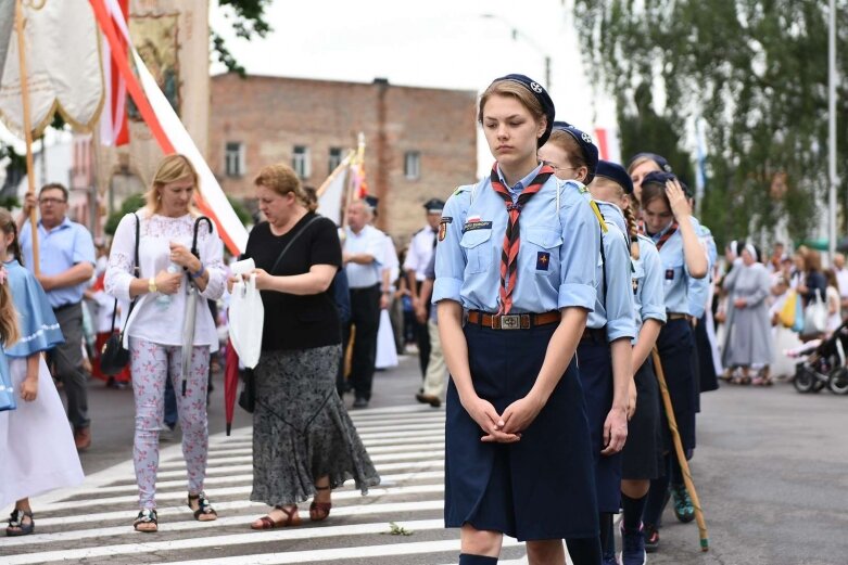  Boże Ciało 2019. Procesja do czterech ołtarzy w Rawie Mazowieckiej  