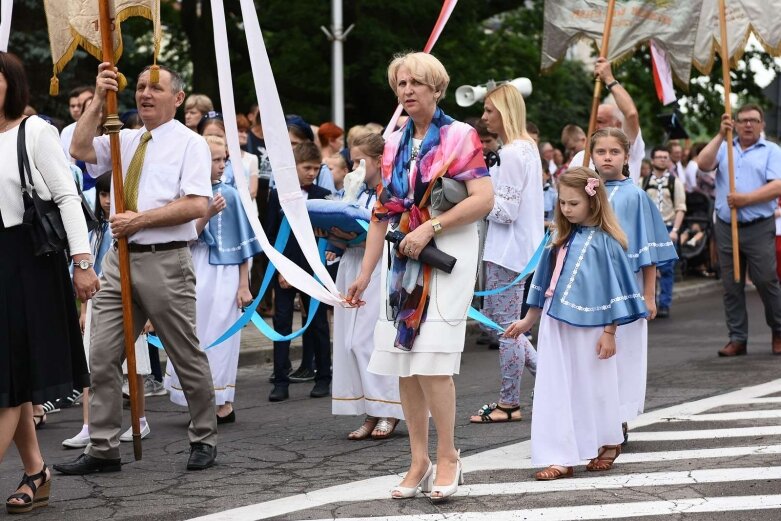  Boże Ciało 2019. Procesja do czterech ołtarzy w Rawie Mazowieckiej  