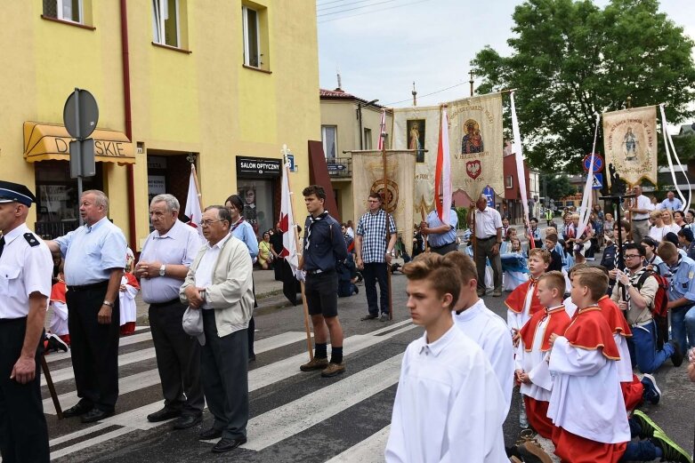  Boże Ciało 2019. Procesja do czterech ołtarzy w Rawie Mazowieckiej  
