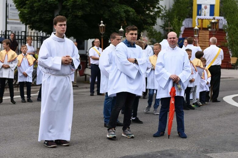  Boże Ciało 2019. Procesja do czterech ołtarzy w Rawie Mazowieckiej  