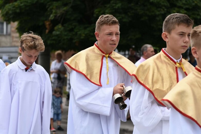  Boże Ciało 2019. Procesja do czterech ołtarzy w Rawie Mazowieckiej  