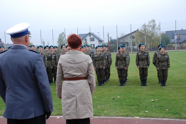  Ślubowanie w bolimowskiej Mundurówce 