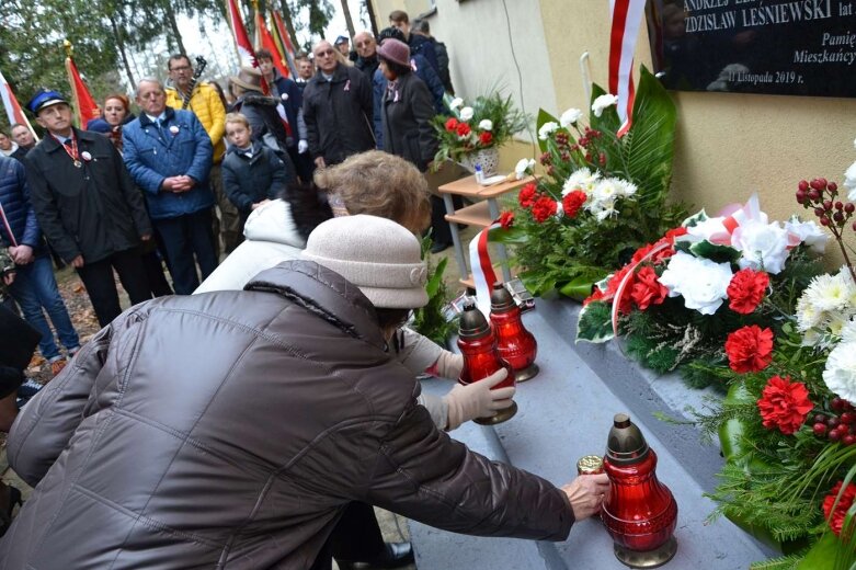  W Radziejowicach upamiętnili, tych którzy tragicznie zginęli podczas wojny 