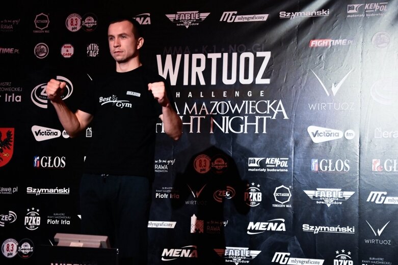  Gala Wirtuoz Challenge IV Rawa Mazowiecka Fight Night - Ważenie  