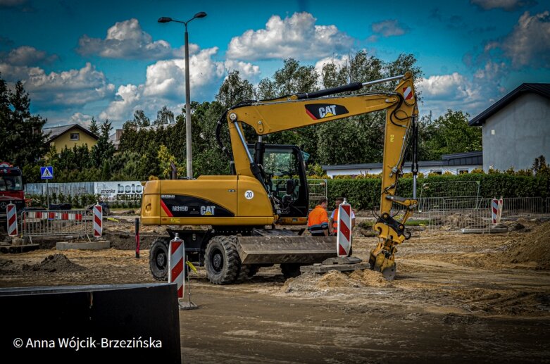  Skierniewice: Do końca czerwca rondo ul. Skłodowskiej z Czerwoną będzie gotowe 