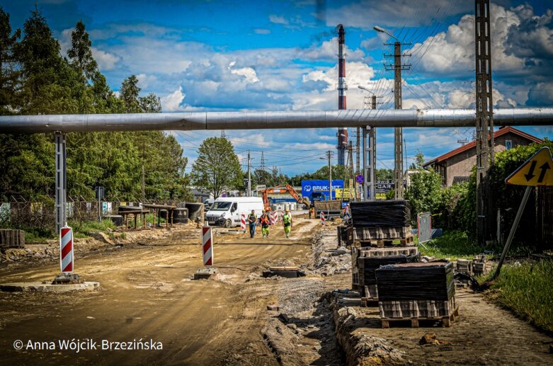  Skierniewice: Do końca czerwca rondo ul. Skłodowskiej z Czerwoną będzie gotowe 