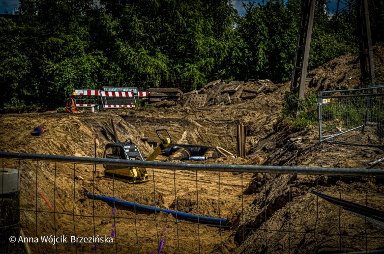  Skierniewice: Do końca czerwca rondo ul. Skłodowskiej z Czerwoną będzie gotowe 