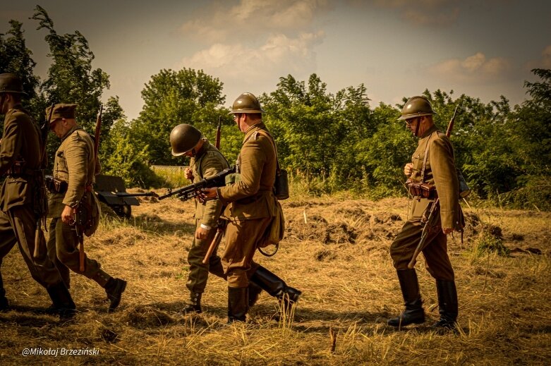  Widowisko historyczne w Skierniewicach. Rekonstrukcja bitwy pod Przyłękiem 