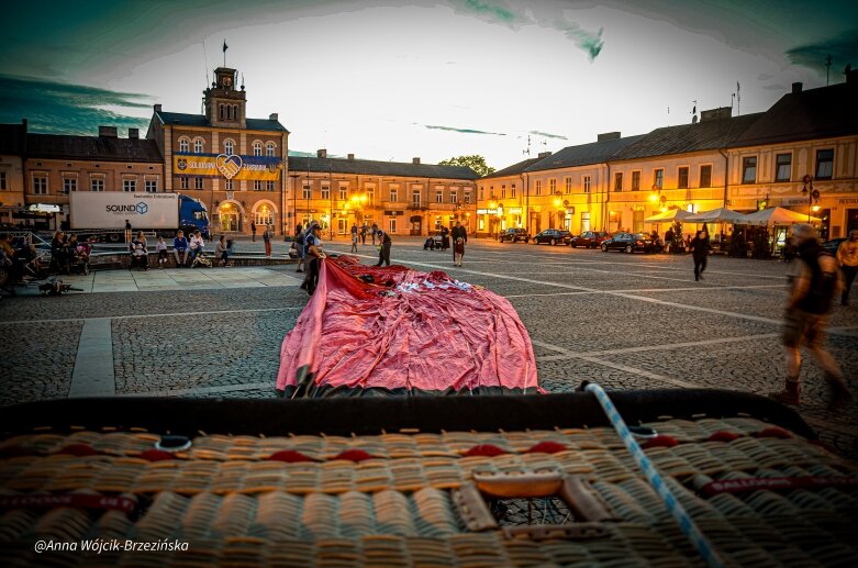  Balony nad miastem. Fiesta na niebie Skierniewic 