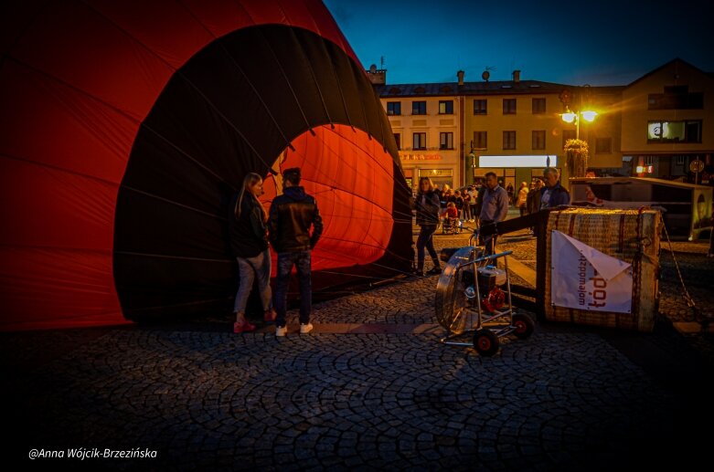  Balony nad miastem. Fiesta na niebie Skierniewic 