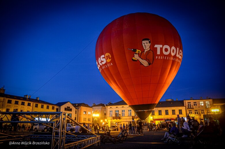  Balony nad miastem. Fiesta na niebie Skierniewic 