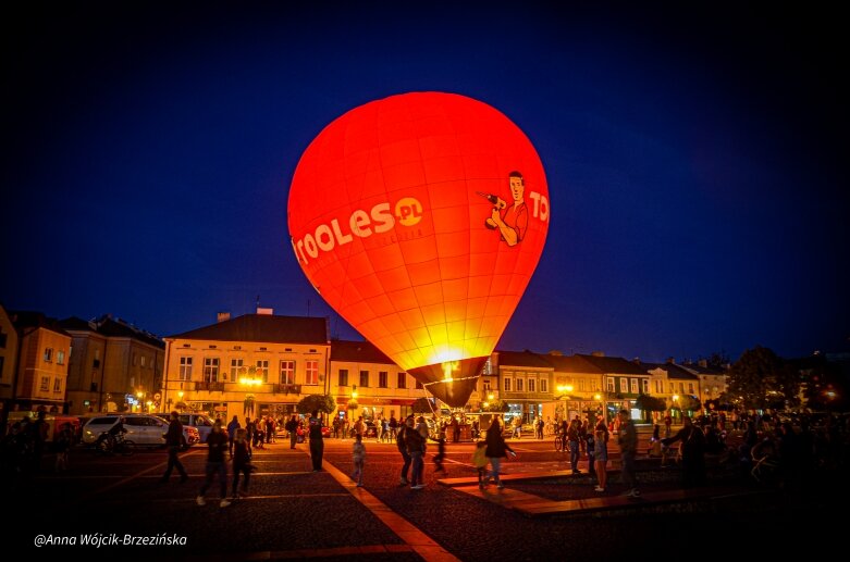  Balony nad miastem. Fiesta na niebie Skierniewic 