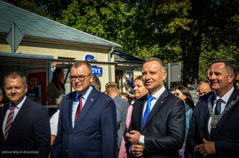 Prezydent Andrzej Duda wziął udział w paradzie podczas święta