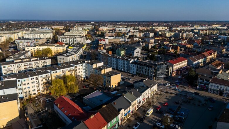 Spojrzenie na centrum z góry