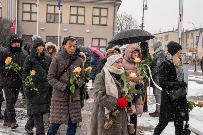  Mieszkańcy Mszczonowa pożegnali Józefa Grzegorza Kurka 