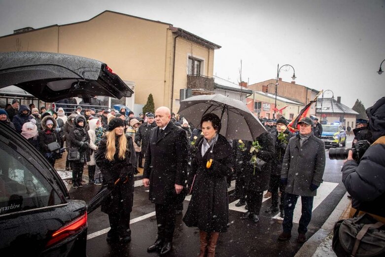  Mieszkańcy Mszczonowa pożegnali Józefa Grzegorza Kurka 