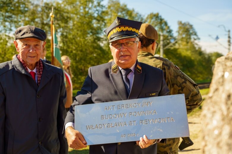  Uroczyste odsłonięcie pomnika Władysława Stanisława Reymonta  
