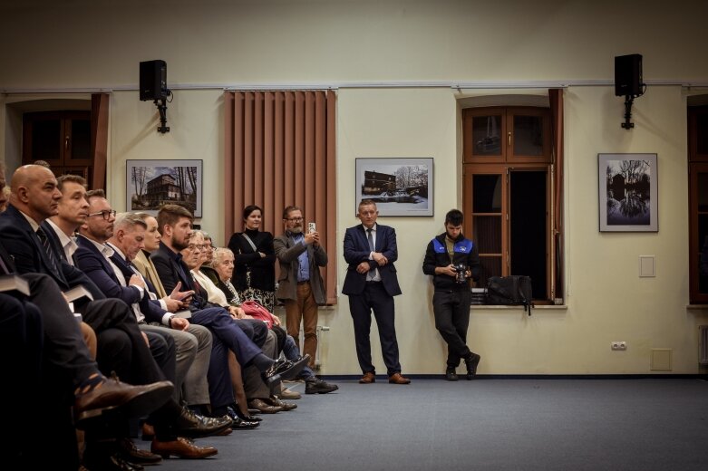  Były Prezydent RP Andrzej Duda w Skierniewicach. 21 października 2025 r. 