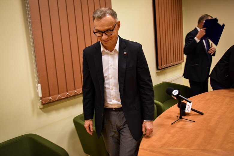  Andrzej Duda w Skierniewicach. Między polityką, książką a poczuciem ulgi 