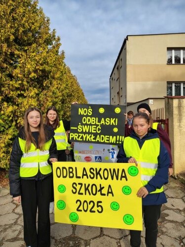  Odblaskowa akcja w SP Michowice 