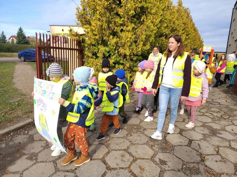  Odblaskowa akcja w SP Michowice 