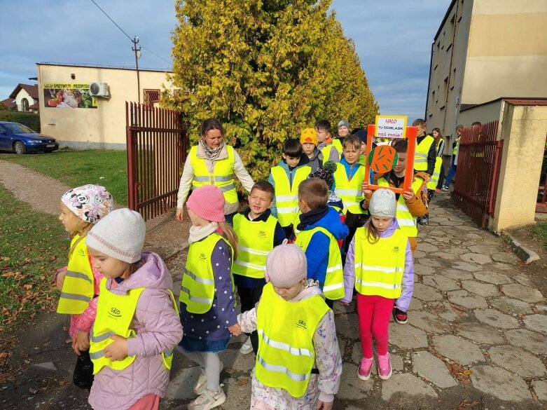  Odblaskowa akcja w SP Michowice 