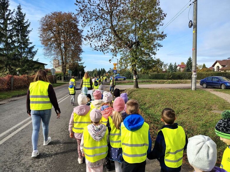  Odblaskowa akcja w SP Michowice 