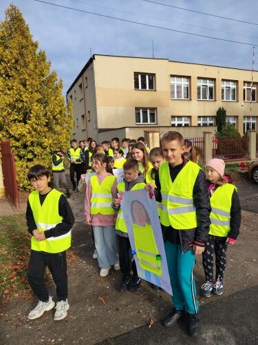  Odblaskowa akcja w SP Michowice 