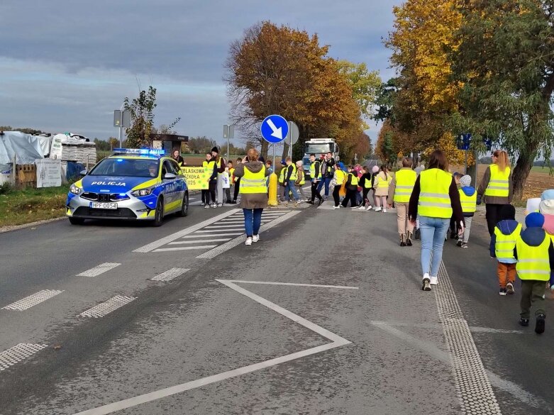  Odblaskowa akcja w SP Michowice 