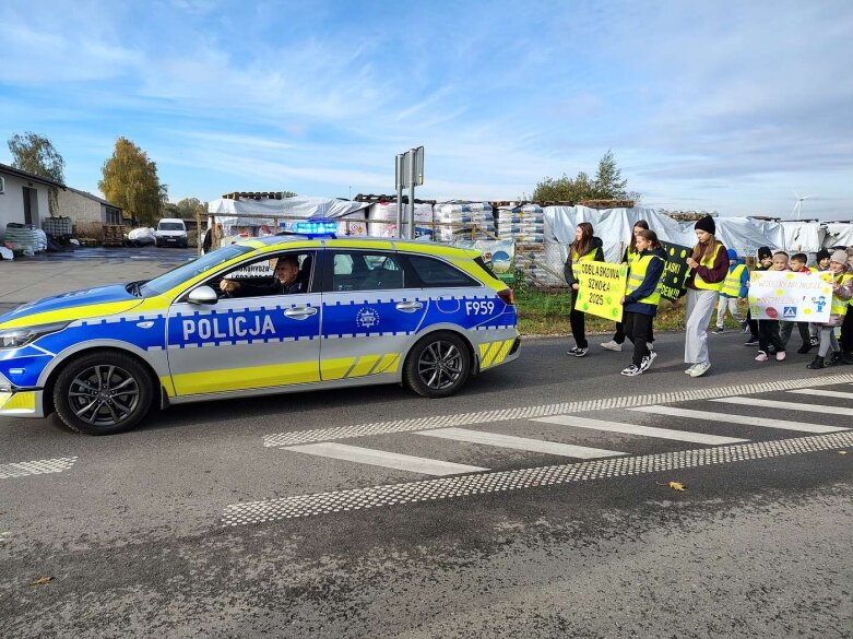  Odblaskowa akcja w SP Michowice 