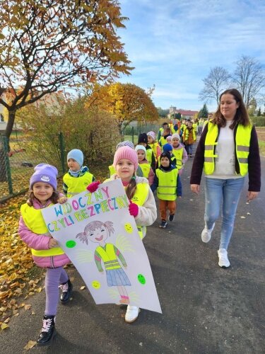 Odblaskowa akcja w SP Michowice 