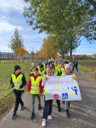  Odblaskowa akcja w SP Michowice 