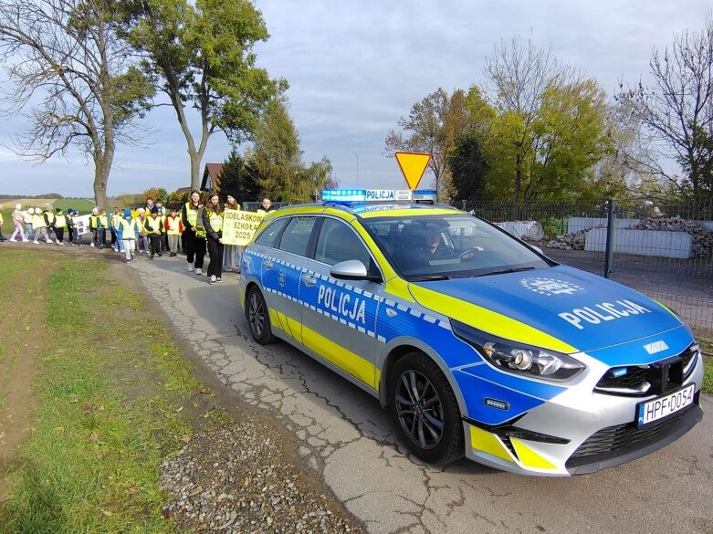  Odblaskowa akcja w SP Michowice 