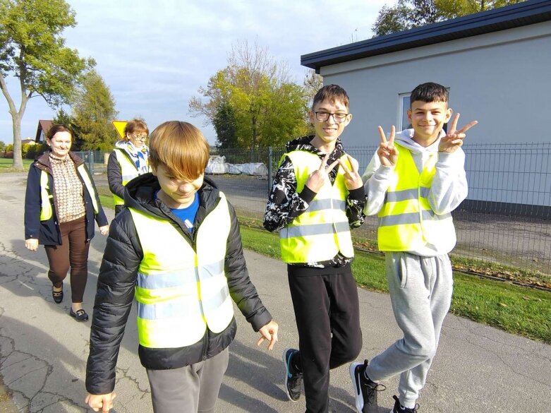  Odblaskowa akcja w SP Michowice 