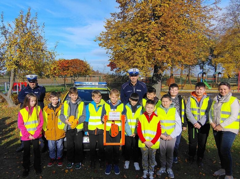  Odblaskowa akcja w SP Michowice 