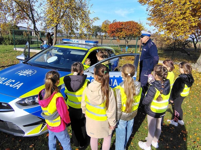  Odblaskowa akcja w SP Michowice 