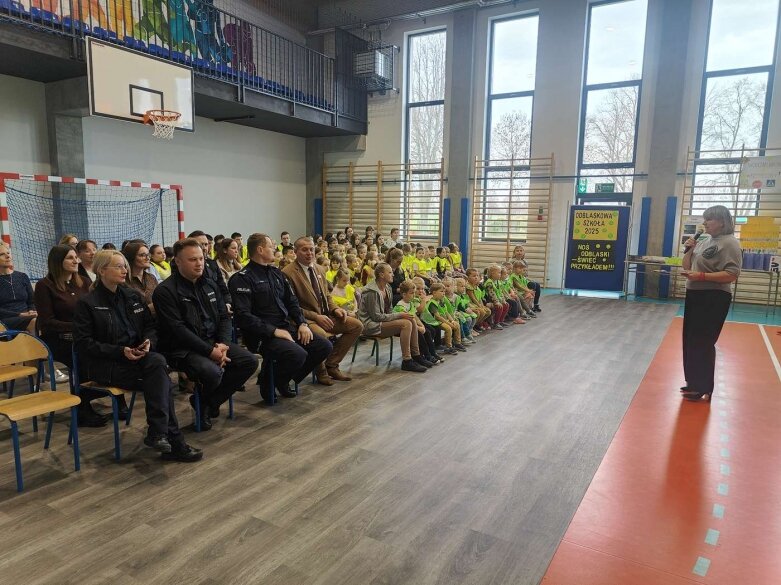  Odblaskowa akcja w SP Michowice 