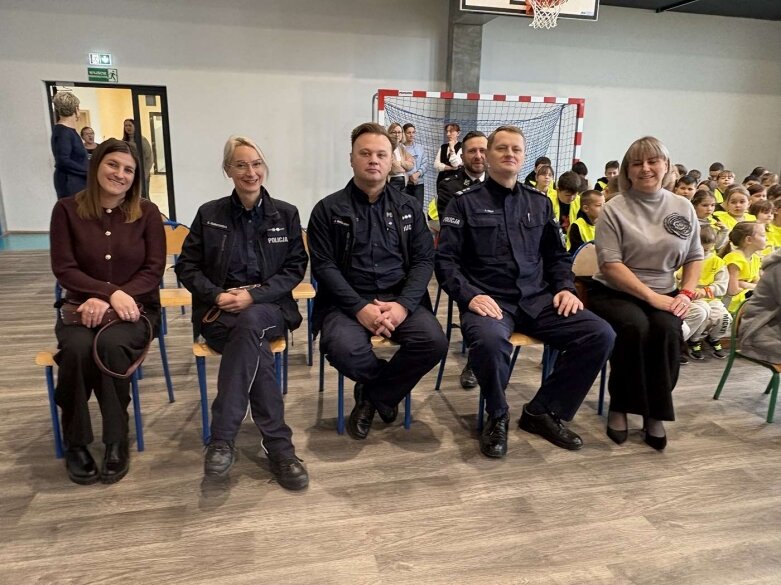  Odblaskowa akcja w SP Michowice 