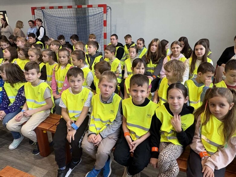  Odblaskowa akcja w SP Michowice 