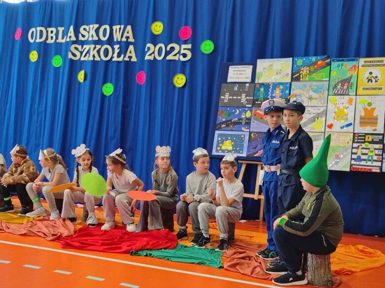  Odblaskowa akcja w SP Michowice 