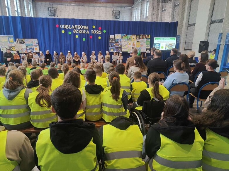  Odblaskowa akcja w SP Michowice 