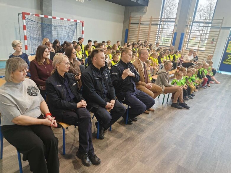  Odblaskowa akcja w SP Michowice 