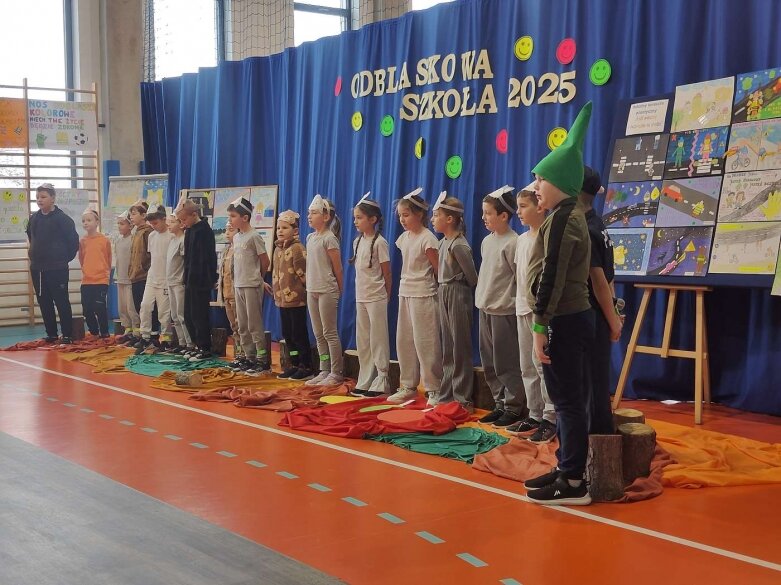  Odblaskowa akcja w SP Michowice 