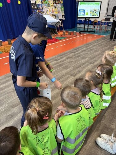  Odblaskowa akcja w SP Michowice 