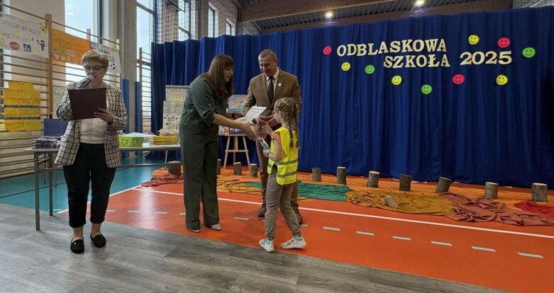  Odblaskowa akcja w SP Michowice 