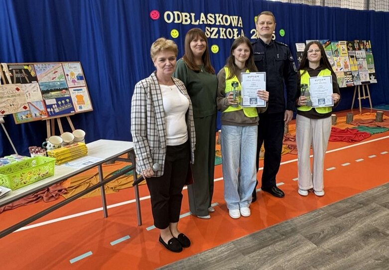  Odblaskowa akcja w SP Michowice 