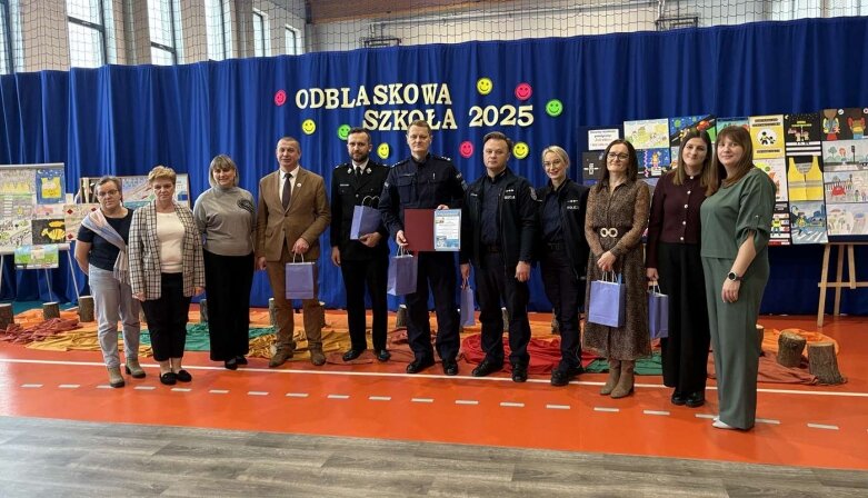  Odblaskowa akcja w SP Michowice 